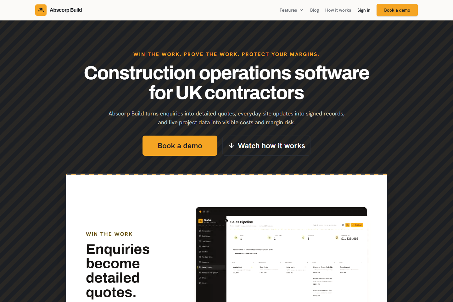Abscorp Build public website